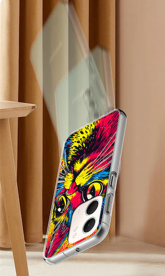 Case Oppo A5x Photo Case Back Cover Cat + 9h Glass