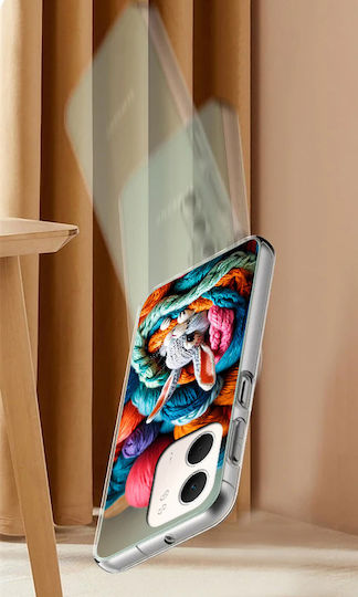 Husă Telefon Oppo A5x Fonneo Photo Back Cover Iepure + Sticlă 9h