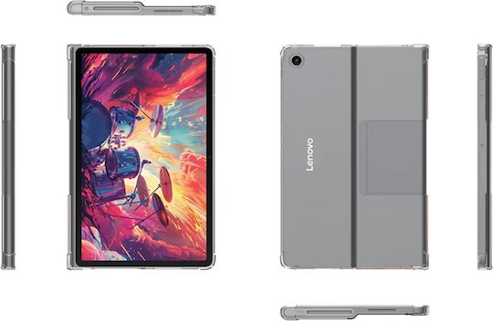 Silikon Hülle Stand Lenovo Tab Plus Tb351fu 11,5" 2024