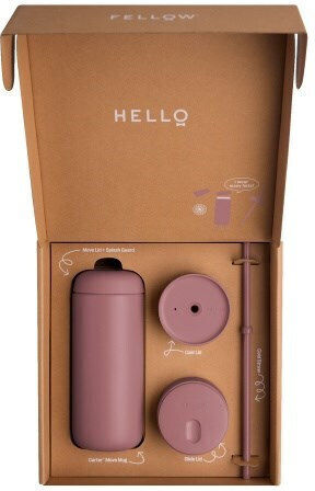 Fellow Ποτήρι Θερμός 473ml Powder Pink