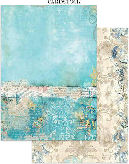 Junk Journal Αυτοκόλλητα Cut-outs Backgrounds Wonderland