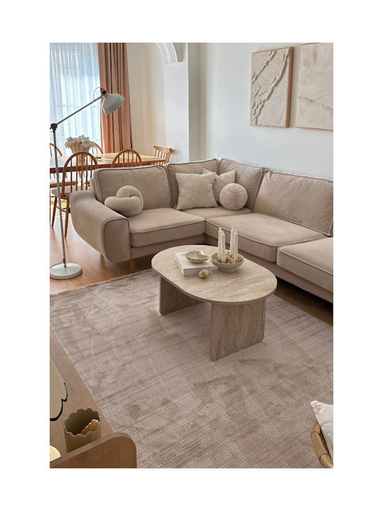 SteweHome Χαλί Διάδρομος Μπεζ 80x200cm