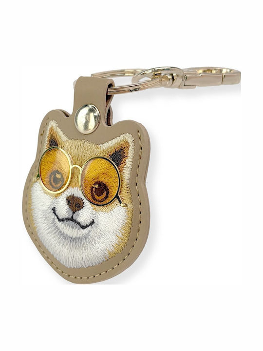 Nimmy Case Locatorr Glasses Cool Dog Brown N-yj-ysk-012
