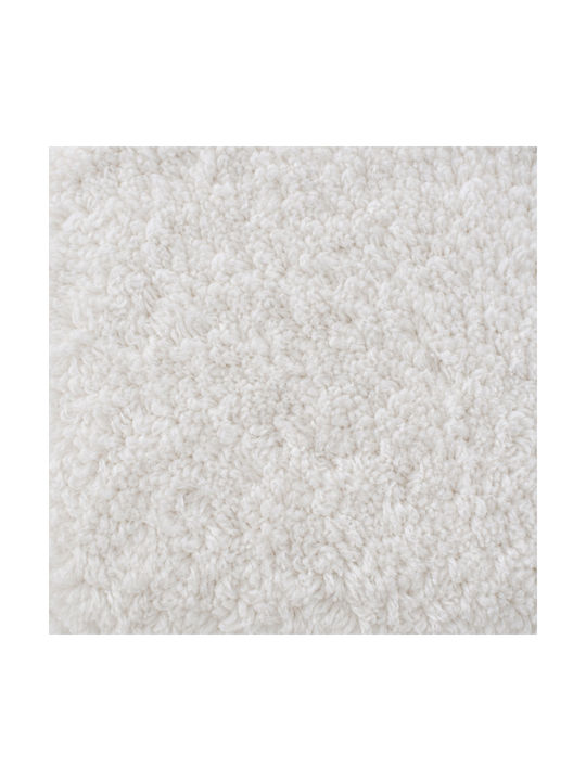 Noelia Living Room Rug Rectangular Shaggy White 120x170cm