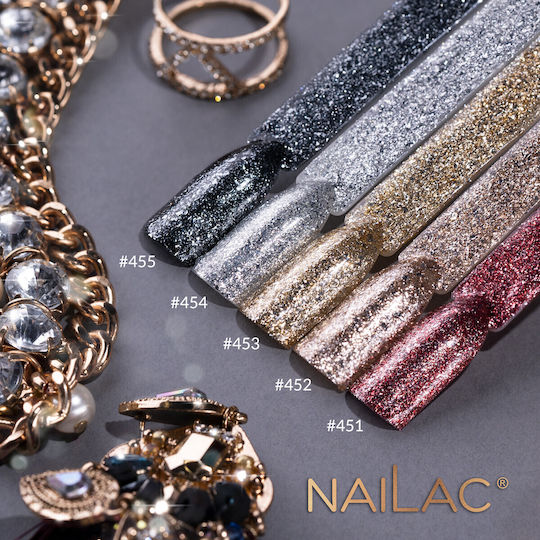 NaiLac Ojă Pentru Unghii Cu Gel #455 7ml