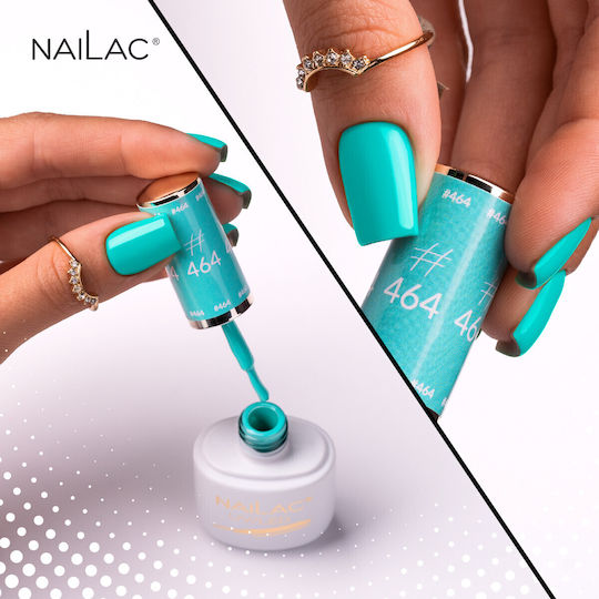 NaiLac Ημιμόνιμο Βερνίκι Νυχιών #464 7ml