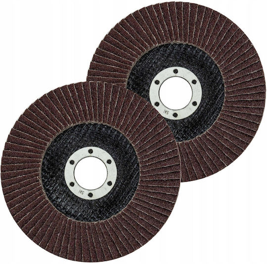Leaf Disc Lamella 125mm 2pcs Mixed Grit Vergionic