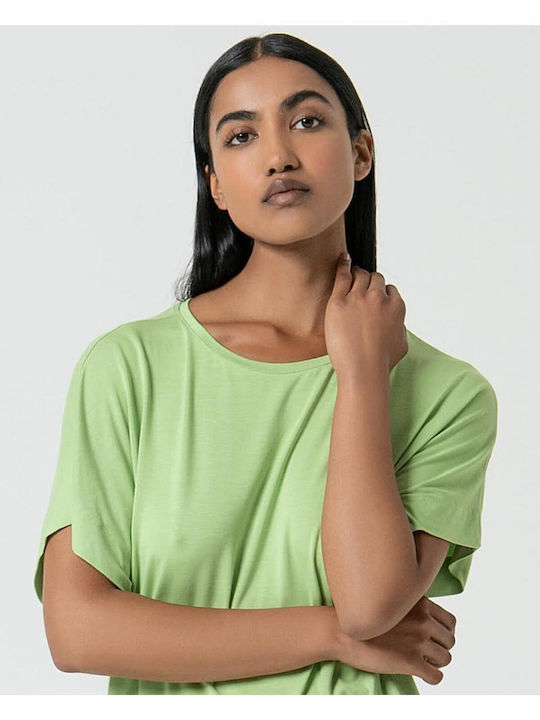 Bluza Damă Oversized Tricou Verde