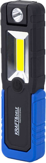 Kraft & Dele Battery LED Workshop Flashlight With Brightness Up To 250 Lumen