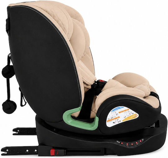 Journey Καθισματάκι Αυτοκινήτου i-Size με Isofix Beige 0-36 kg