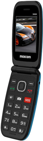MaxCom Comfort MM828L Einzeln SIM Handy mit Tasten Blau