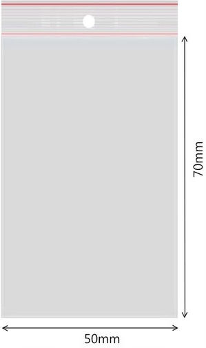 Пликчета Ziplock 50 X 70 мм 1000 броя