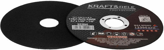Kraft & Dele Disc de Tăiere pentru Metal 115mm 25 Bucăți