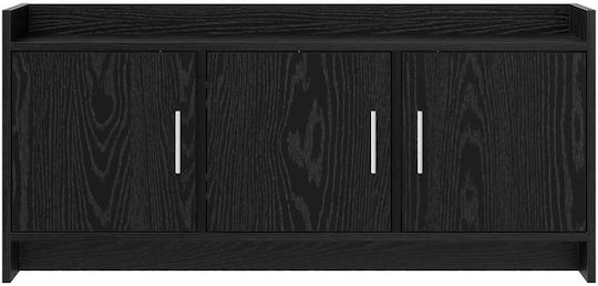 Dulap TV Stejar Negru 102x33x47cm