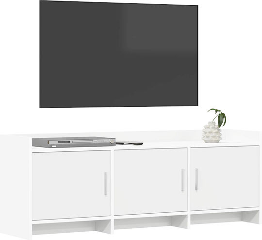 TV Stand White 130x33x47 cm