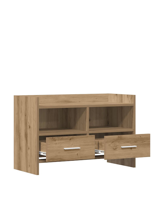 TV Stand Artisan Oak L71.5xW33xH47cm
