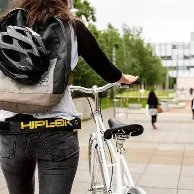 Hiplok Lite Chain Lock Color Gray Length 75cm