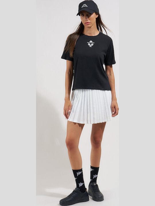 Ideabe Γυναικείο T-shirt Μαυρο