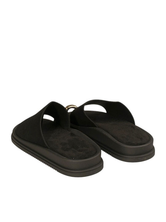 Women's Flat Sandals Black