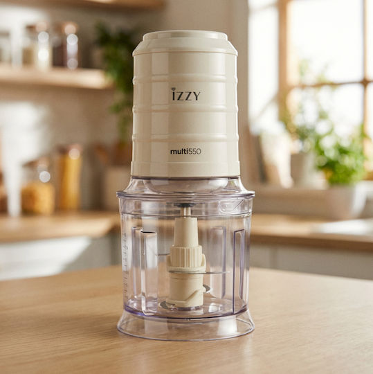 Izzy IZ-6906 Multi Chopper 550W With 700ml Bowl Beige