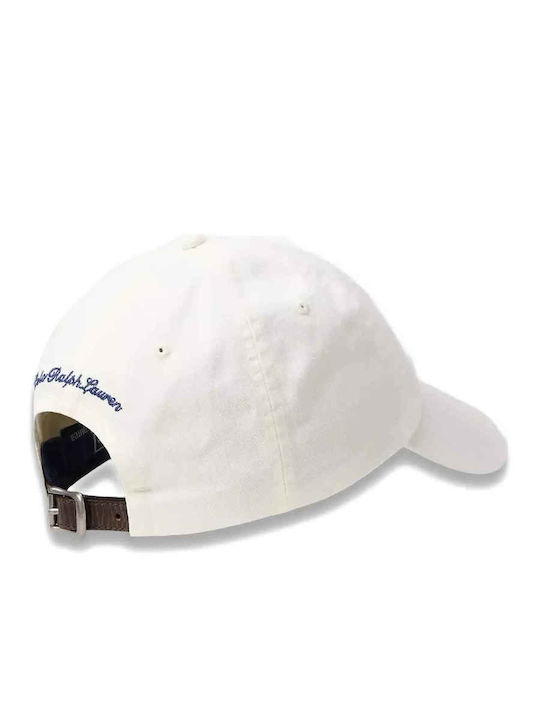 Polo Ralph Lauren Șapcă Albă Din Bumbac