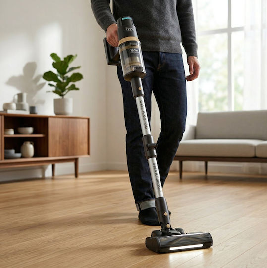 Izzy Galaxy G6 Rechargeable 2 in 1 Stick & Handheld Vacuum 29.6V Black