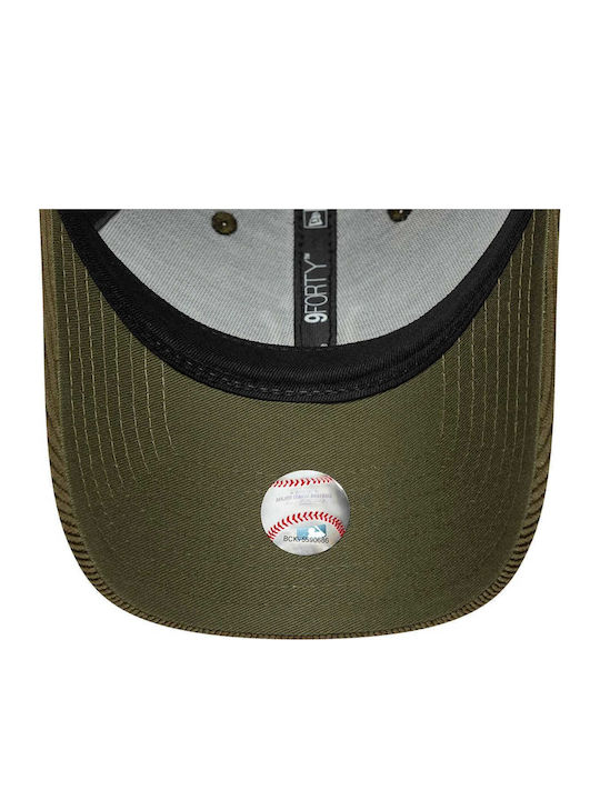 New York Yankees Mlb Soft Cord Тъмнозелена 9forty Adjustable Cap Ла̀ди