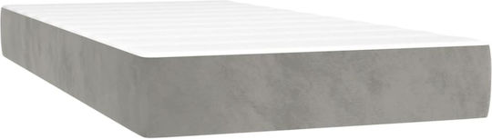 vidaXL Single Ergonomic Mattress 100x203x20cm with Pocket Springs