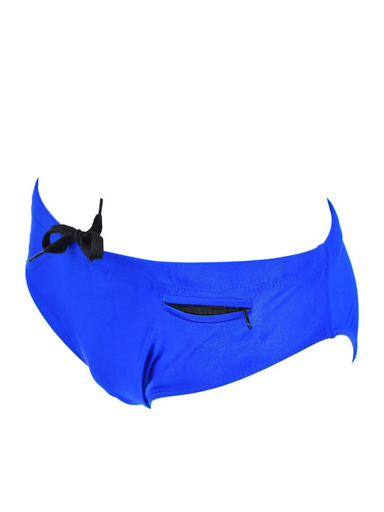 Μαγιό Ανδρικό Σλιπ Big Size K.dn15518 Blue