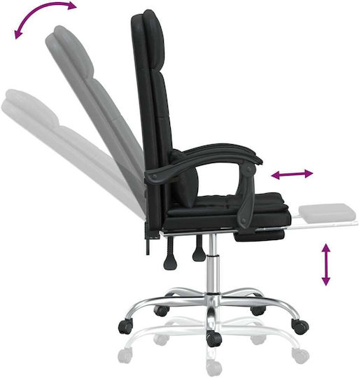vidaXL vidaXL Bürostuhl Mit Massagefunktion Schwarz