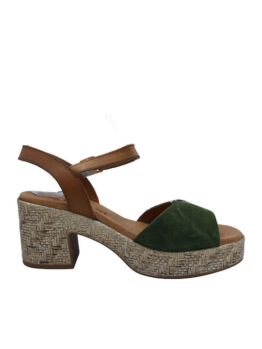 Leather Sandals Green 49529_53F5_EF6737_KAKI