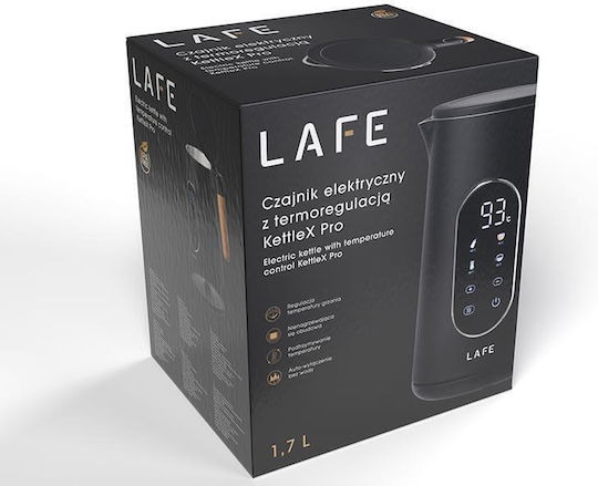 Lafe Βραστήρας 1.7lt 2200W Μαύρος