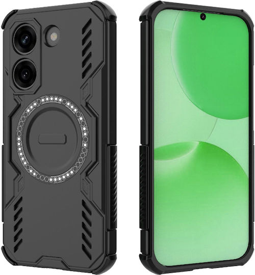 Techsuit Handyhülle Kunststoff Schwarz Poco X8 Pro