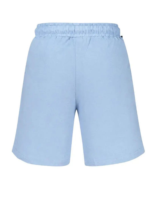 Women's Leather Bermuda Light Blue