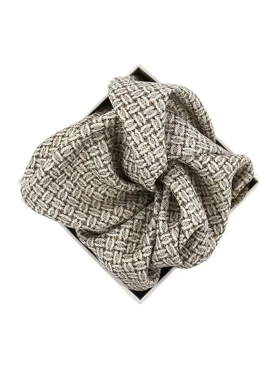 Men's Silky Brown Handkerchief