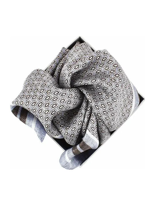 Men's Silk Blue Pocket Handkerchief