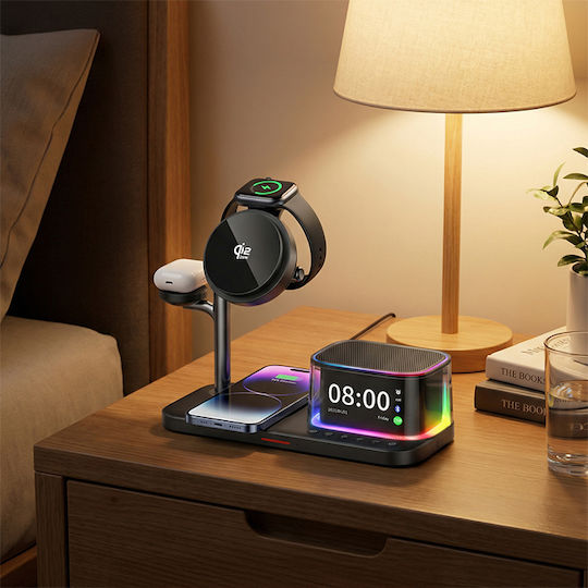 XO Kabellose Ladestation Qi Pad 25W Schwarz (CX045)
