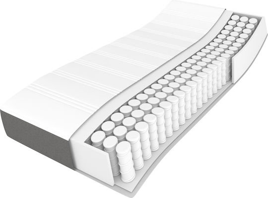 vidaXL Υπέρδιπλο Ανατομικό Στρώμα 180x210x20cm με Ανεξάρτητα Ελατήρια