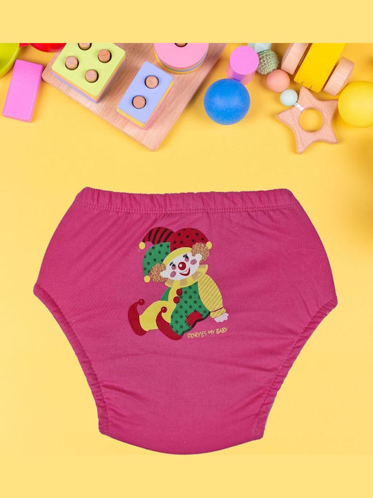 Poopes Poopes Kinderunterwäsche Töpfchentraining-Hosen 3 Stück Mehrfarbig