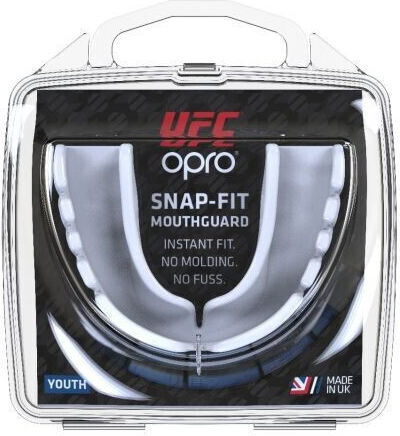 Opro Kinder UFC Snap Fit Schutzmaske Für Zahnspangen Weiß