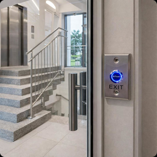 Flush-mounted Exit Button Eb-nt50s