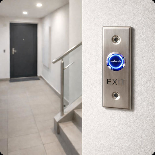 Flush-mounted Exit Button Eb-nt40s
