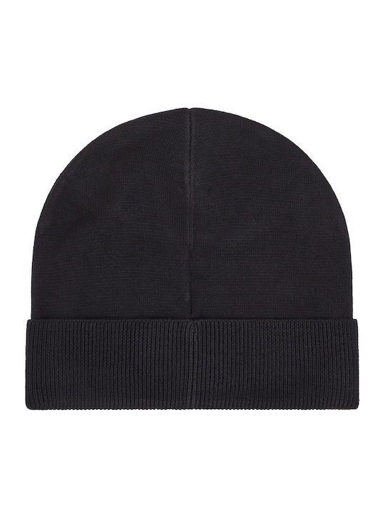 Beanie Unisex Căciulă Tricotată în Culoare Neagră