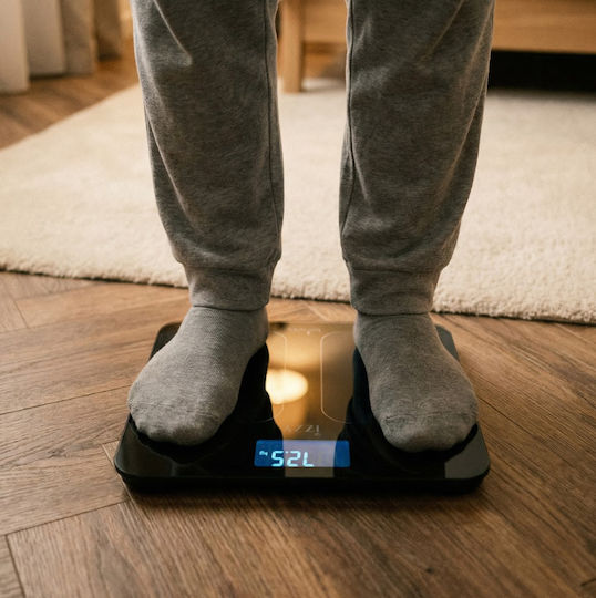 Izzy Balance Digital Bathroom Scale Black