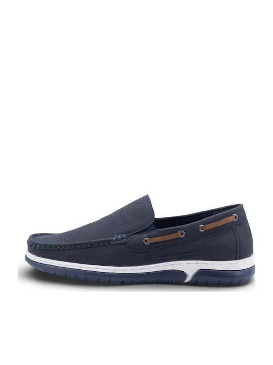Ανδρικά Loafers σε Μπλε Χρώμα