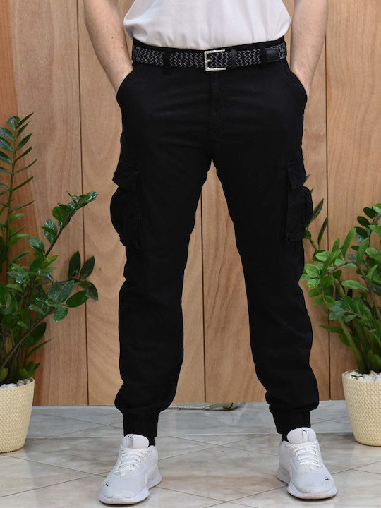 Pantaloni Cargo Negri