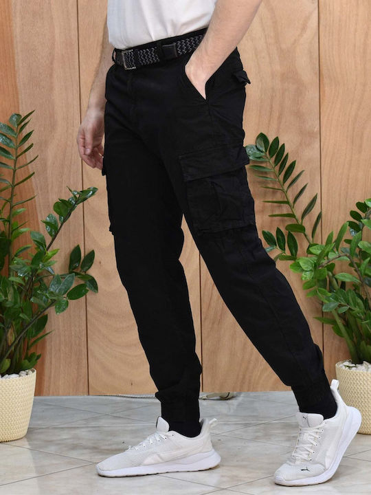 Pantaloni Cargo Negri