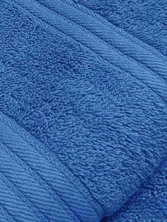 To megalo pazari Body Towel 70x140cm Light Blue Weight 500gr/m²