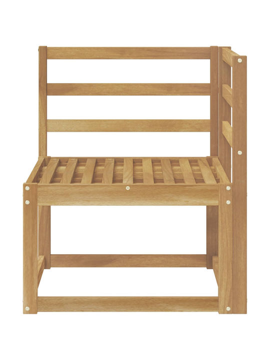 Outdoor Corner Wooden Sofa 63x63x73cm