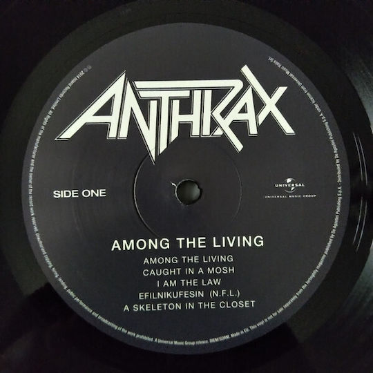 Anthrax Among Living Vinyl